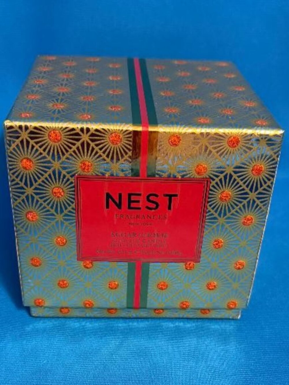 NWOT HUGE 21.1 OZ NEST SUGAR COOKIE SCENTED CANDLE NEW YORK FRAGRANCES CANDLE